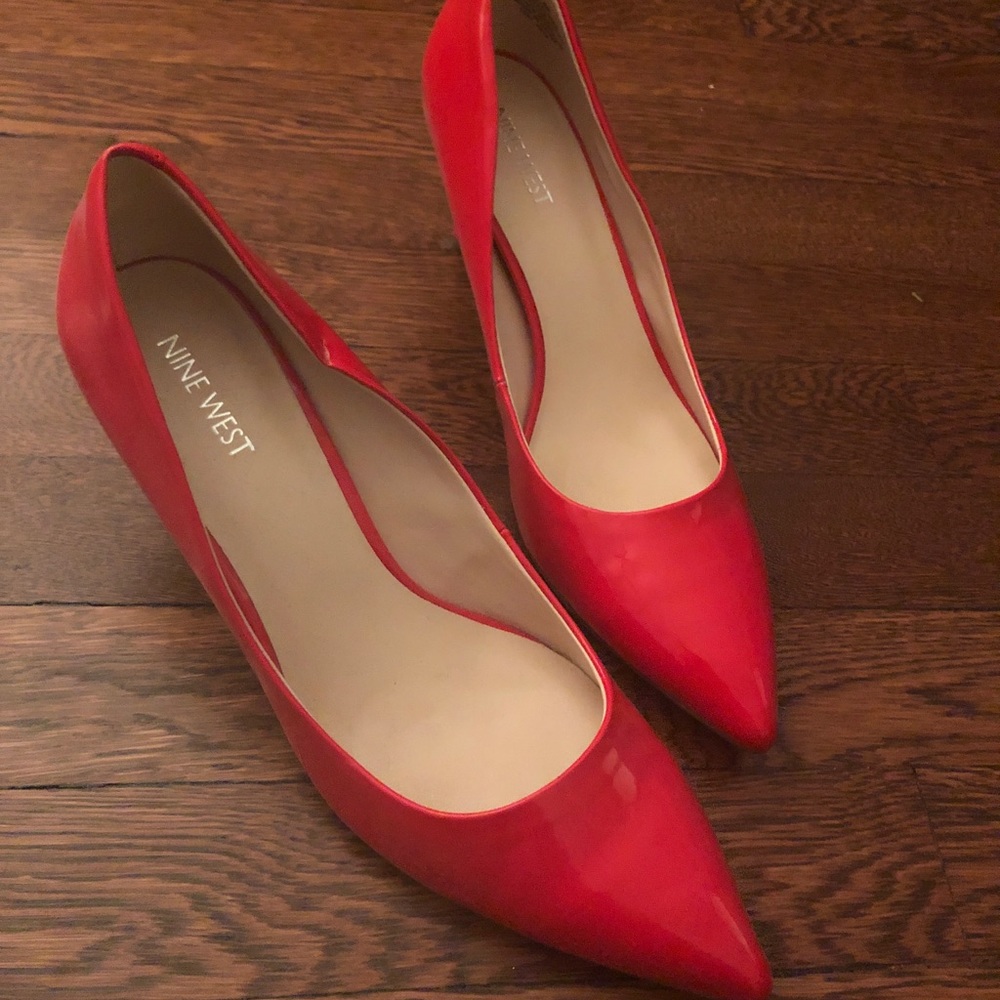 Red Pumps - Nine West